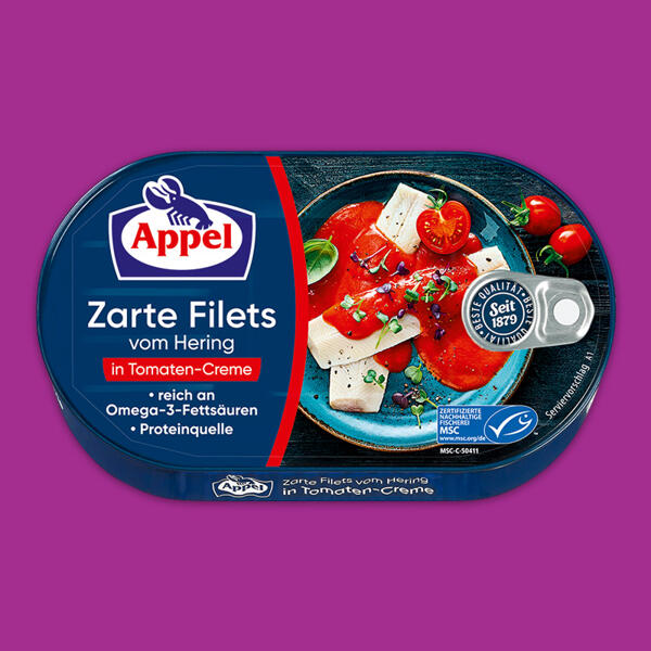 Zarte Filets vom Hering