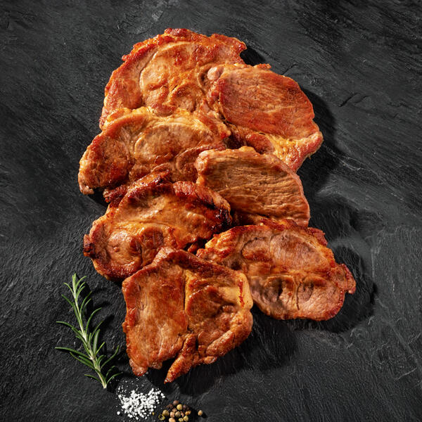 Schweine Rückensteaks