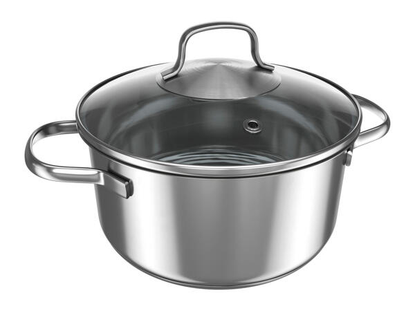 20cm Stainless Steel Saucepan