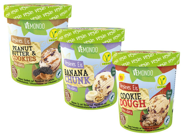 Vegane Eisbecher