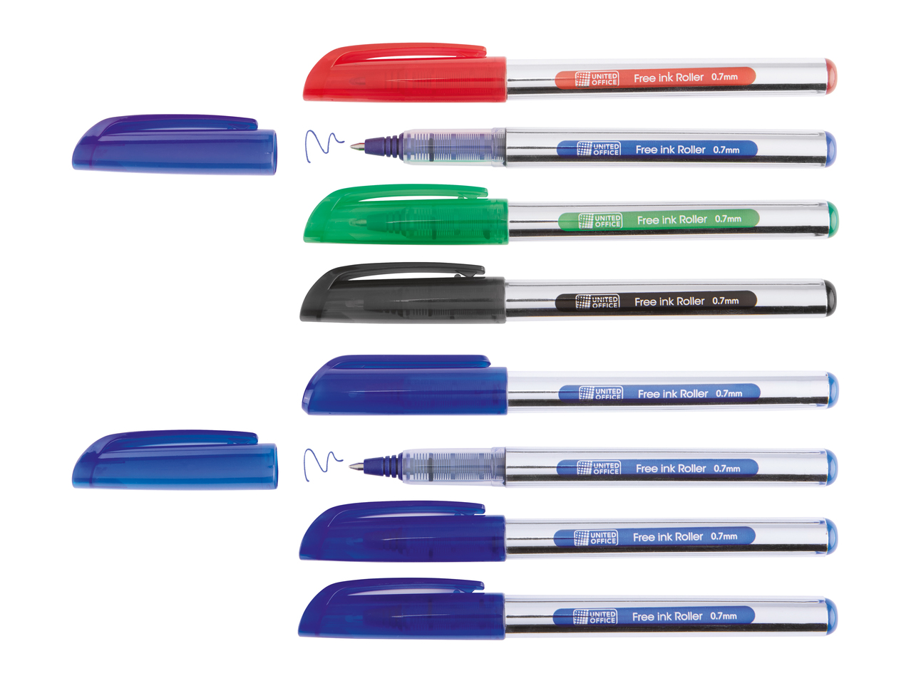 Stylos roller, lot de 4