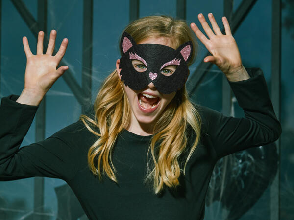Kids' Halloween Felt Mask