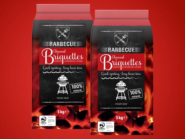 Grill-Holzkohle Briketts