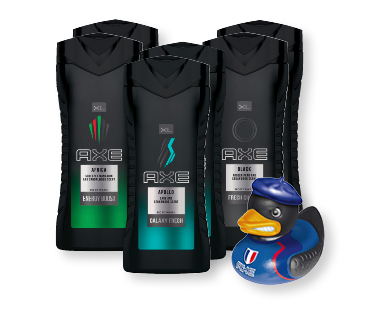 Gel douche avec canard de bain AXE