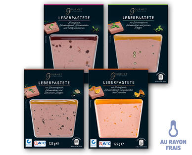 GOURMET Assortiment de mousses de foie