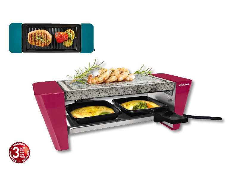 Mini-appareil à raclette et gril