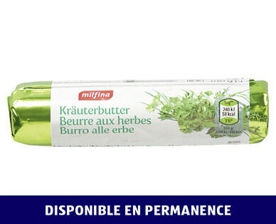 MILFINA 
 BEURRE AUX HERBES