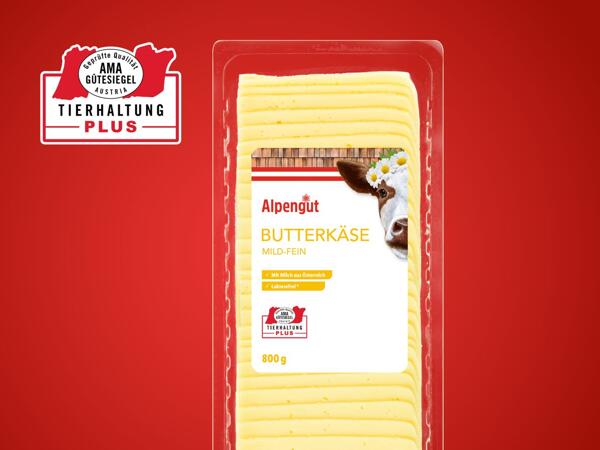 Butterkäse in Scheiben