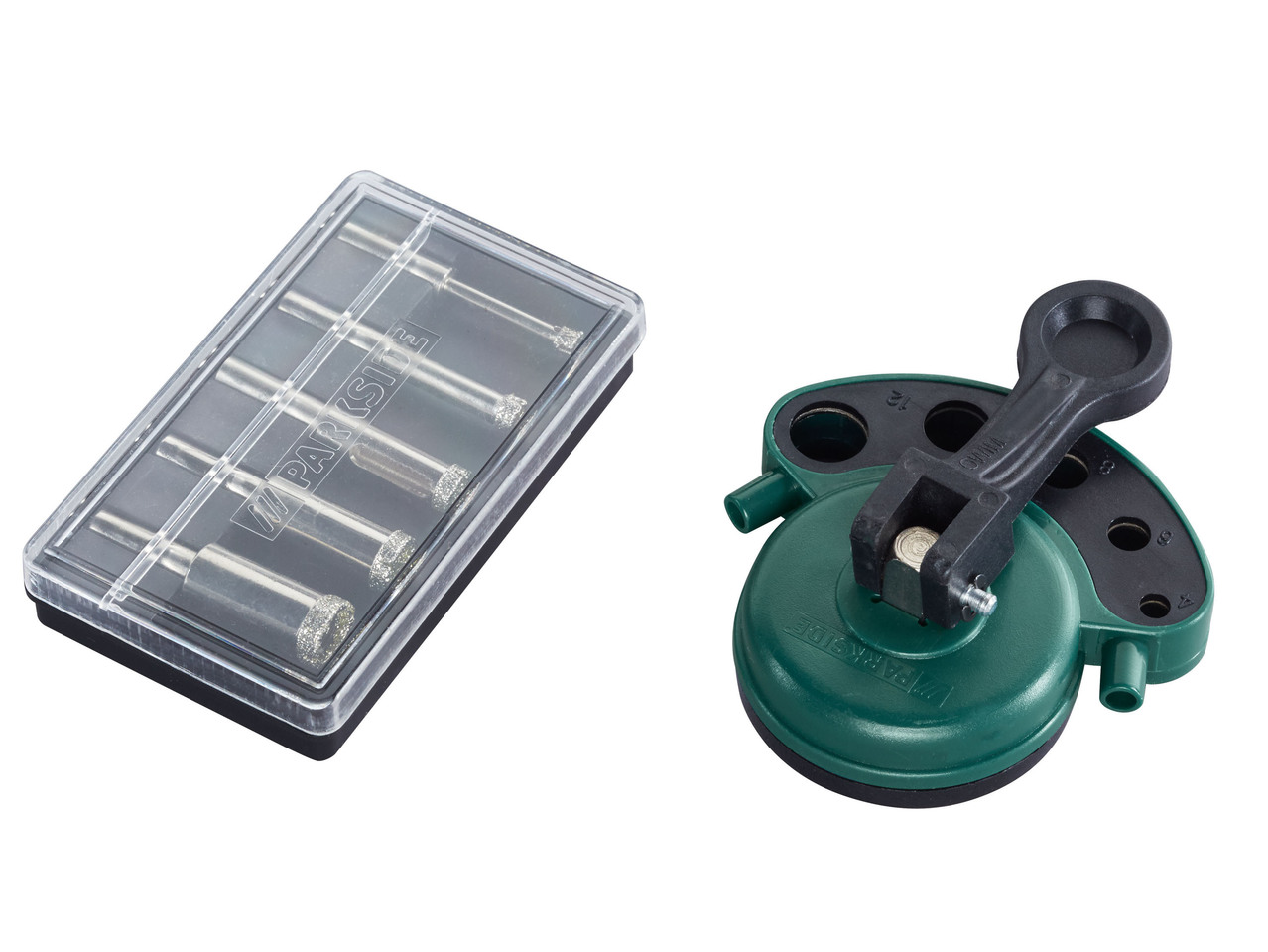 Diamond Core Drill Bits with Suction Cap Guide
