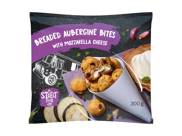 Boulettes d'aubergine panées
