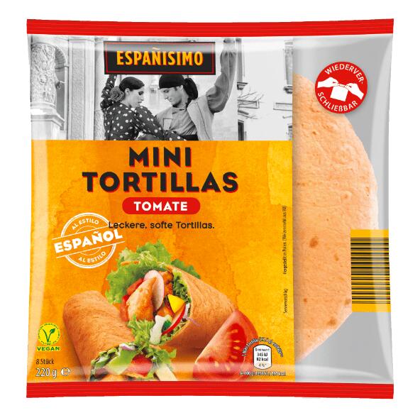 Minitortillas, 8 St.