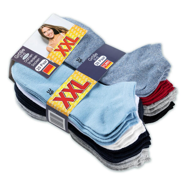 Sneakersocken 20 Paar