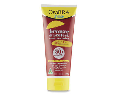 Bronze and Protect Sunscreen Lotion SPF50+ or SPF30+ 200g