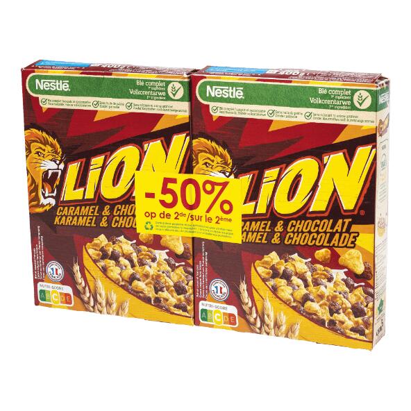 LION(R) Ontbijtgranen, 2-pack