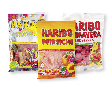 Gommes fruitées HARIBO
