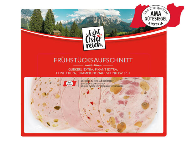 Frühstücksaufschnitt