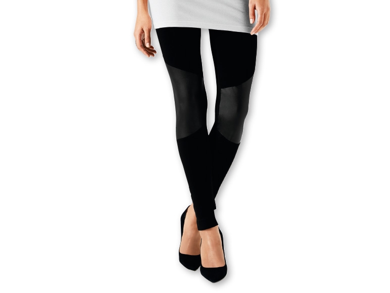 Esmara Ladies' Leather Effect Leggings