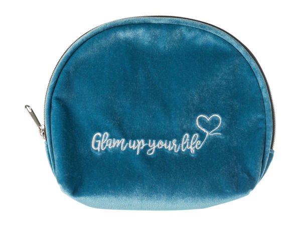 Esmara Velvet Make-Up Bag