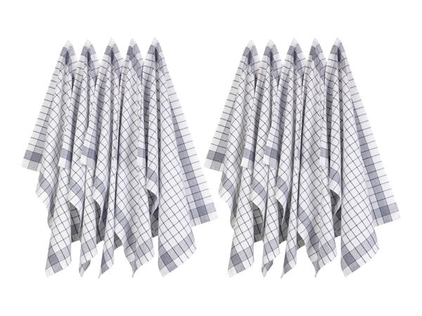 Livarno Home Tea Towels - 10 pack