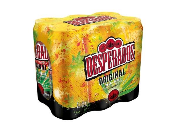 Bière Desperados aromatisée à la tequila