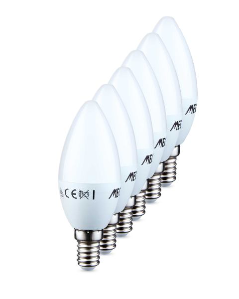 LED Candle 3.5W 6 pack