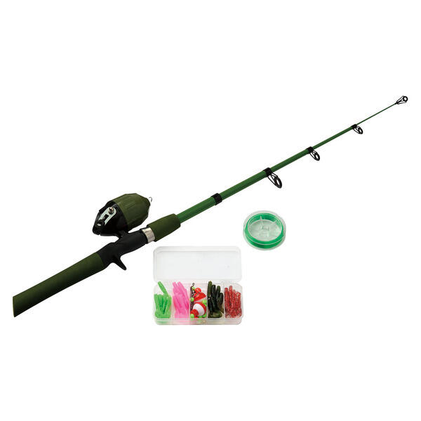 Adventuridge Fishing Rod with Tackle - Green