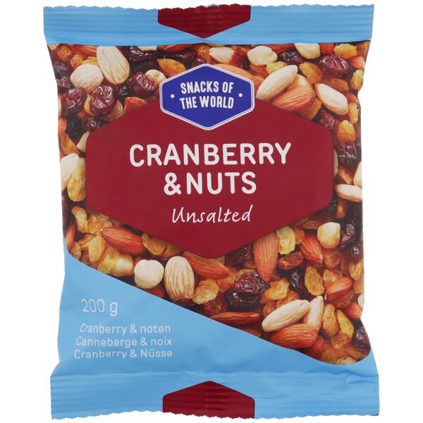 Snacks of the World Cranberry & Nüsse