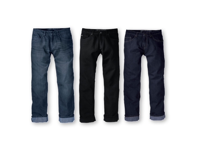 LIVERGY Men's Thermal Jeans