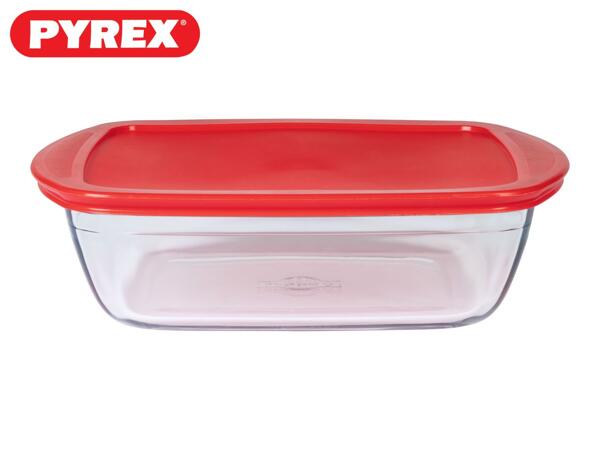 Pyrex Glass Food Storage Containers - Set of 2 - Red