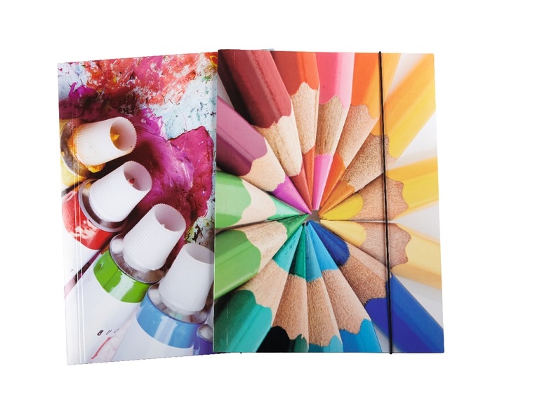 Folders with Elasticated Band Closure