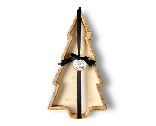 Huntington Home Wood Tree Candle