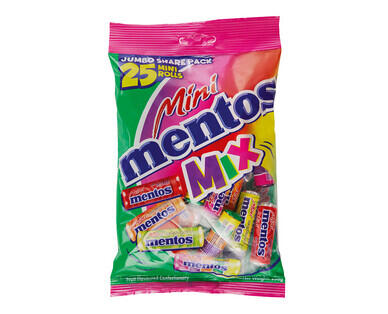 Mentos Mini Rolls 25pk/250g