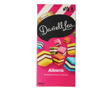 Darrell Lea Liquorice Allsorts 850g