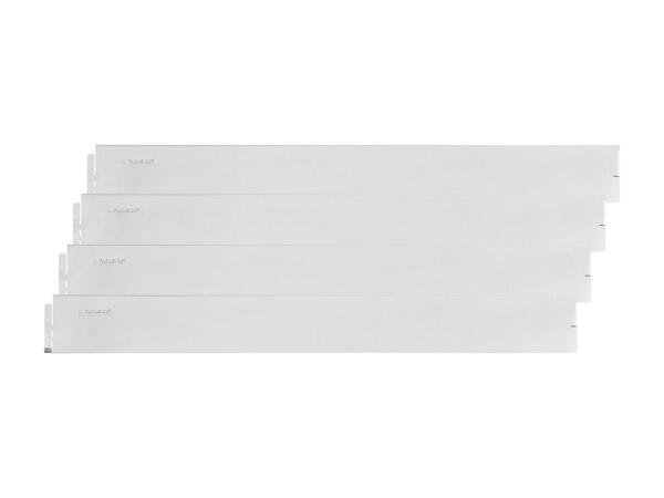 Profilés de bordure de pelouse, set de 4