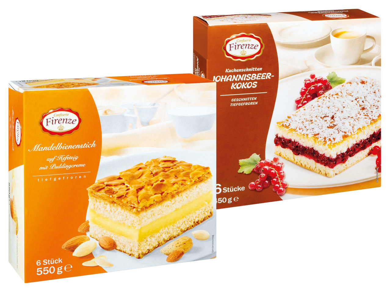 CONFISERIE FIRENZE Kuchen-Schnitten