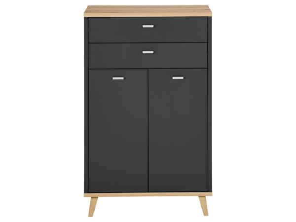 Bathroom Cabinet With 2 Doors and 2 Drawers