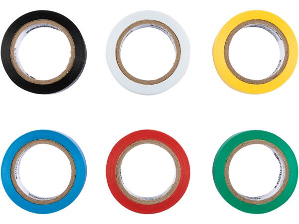 Electrical Tape 8m, 6 pieces