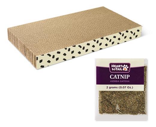 Heart to Tail 
 Cat Scratcher with Catnip
