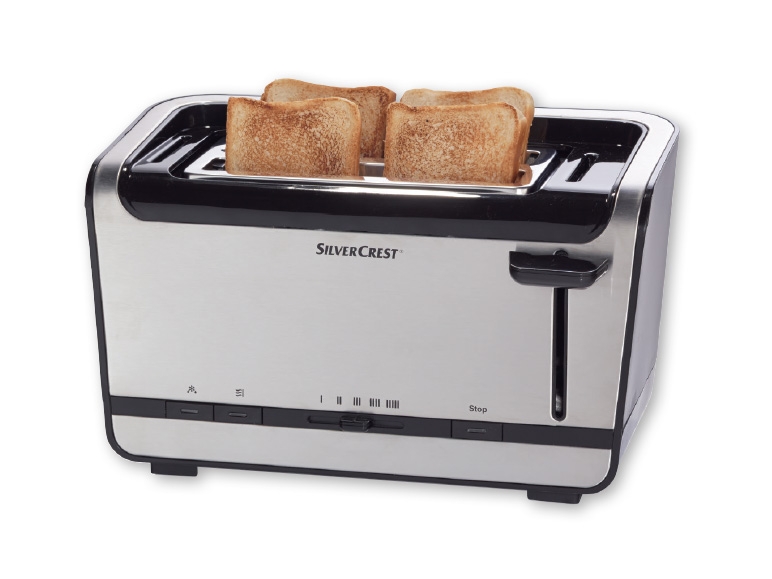 SILVERCREST KITCHEN TOOLS 1,400W Double Long Slot Toaster