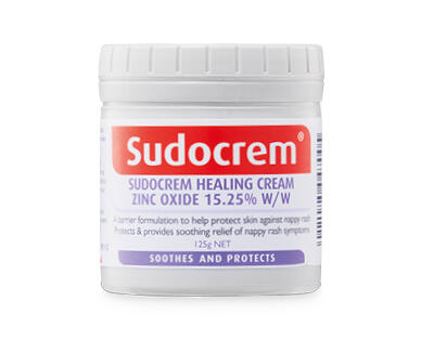 Sudocrem 125g or Bepanthen 100g