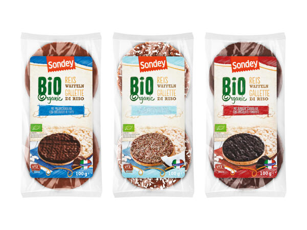 Bio Schoko-Reiswaffeln