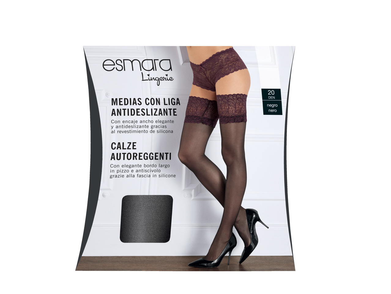 ESMARA LINGERIE(R) Selvsiddende strømper