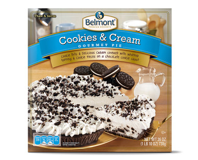 Belmont Cookies & Cream Cream Pie