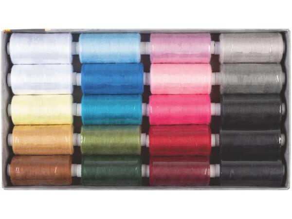 Sewing machine thread or sewing set