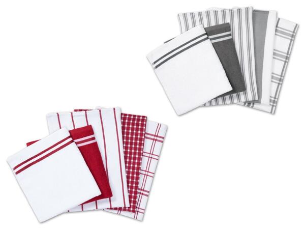 Geschirr- und Handtuchset, 5 Stück