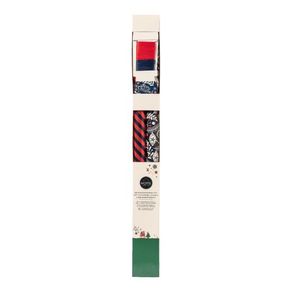 HOME CREATION(R) 				Lot de papiers cadeau