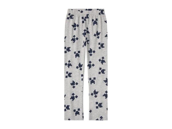 Minecraft Kids' Character Pyjamas - Grey