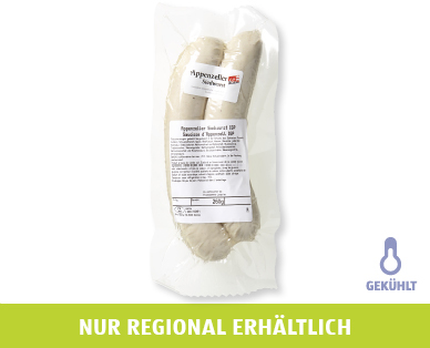 ERNST SUTTER Appenzeller Siedwurst gekocht IGP