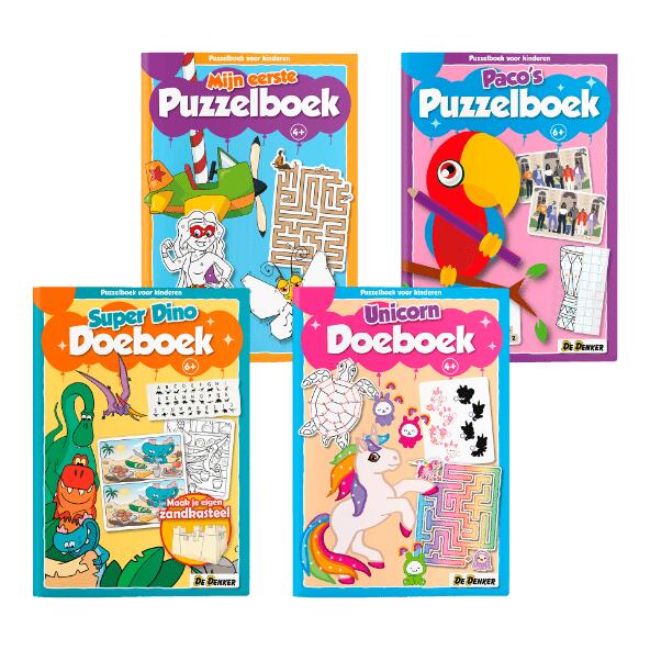 DE DENKER(R) 				Puzzelboek