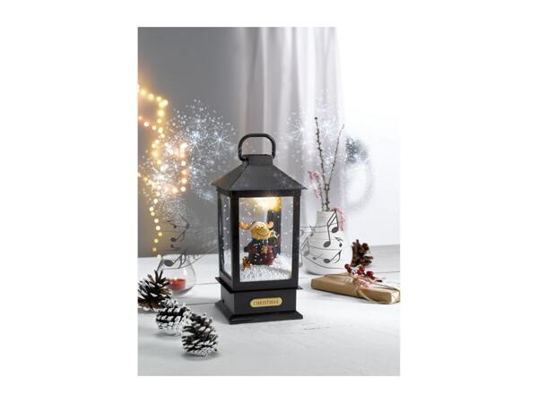 Livarno Home LED Musical Snowing Lantern